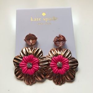 Kate Spade Flower Dangle earrings